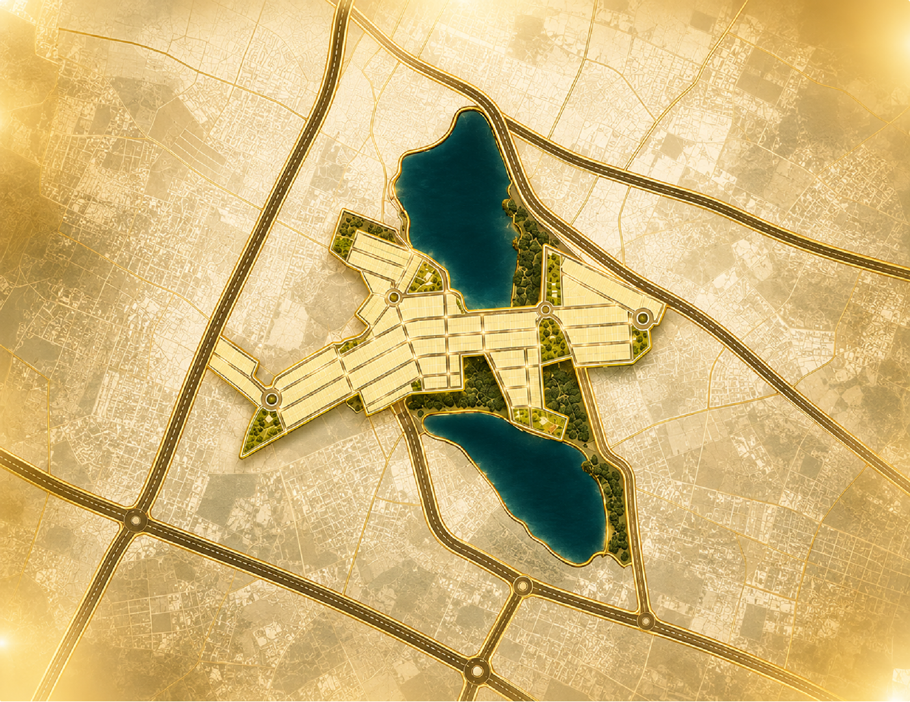 TATRA STAAR CITY aerial location map